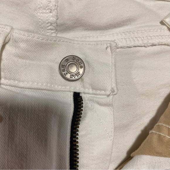 Rag & Bone White Skinny Distressed Jeans - Picture 13 of 16